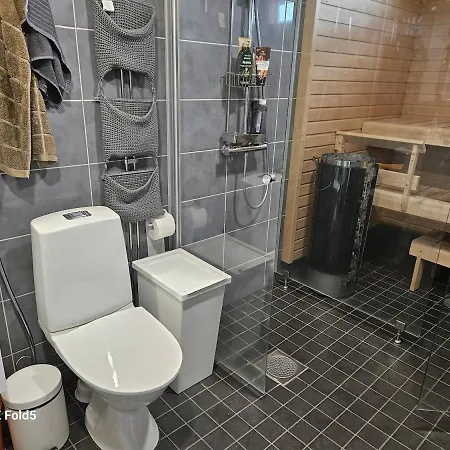 Modern 61m Apt,own Private Sauna דירה