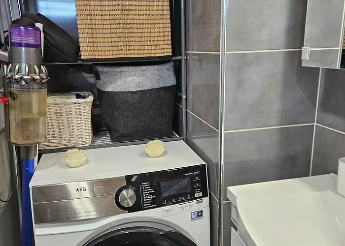 Modern 61m Apt,own Private Sauna