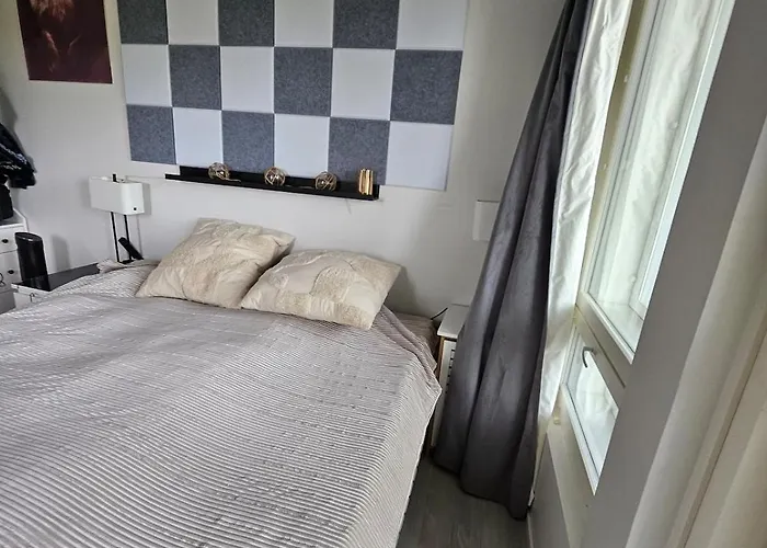 Modern 61m Apt,own Private Sauna Apartment *